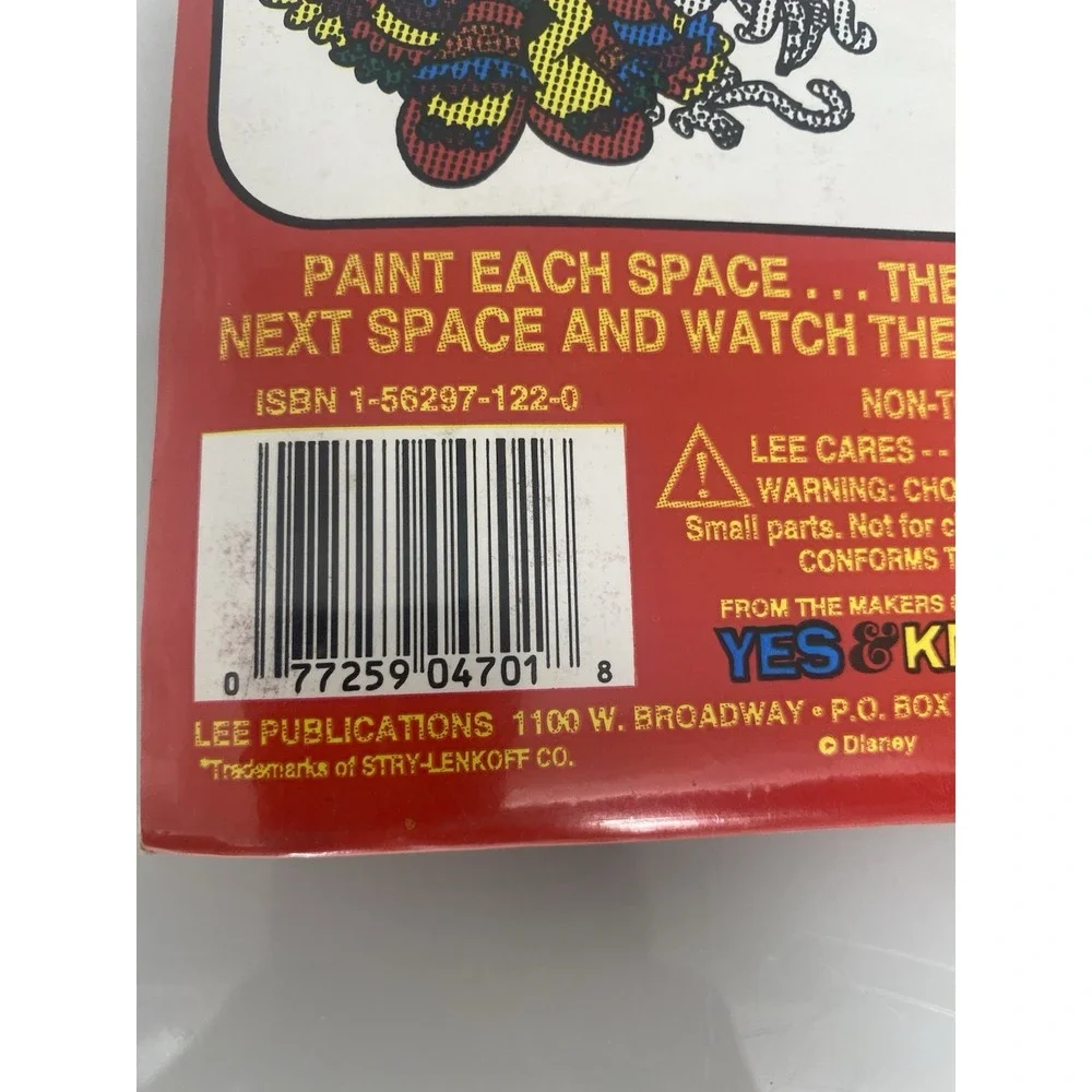 Vintage Mickey For Kids Magic Pen Painting Book Famous Friends Disney